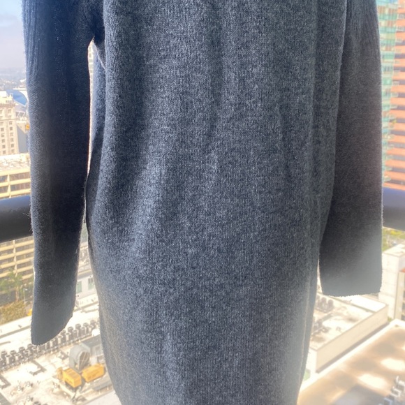 Acne Studios Oversized Gray Lambswool Sweater Dress - Size Small - Picture 12 of 17